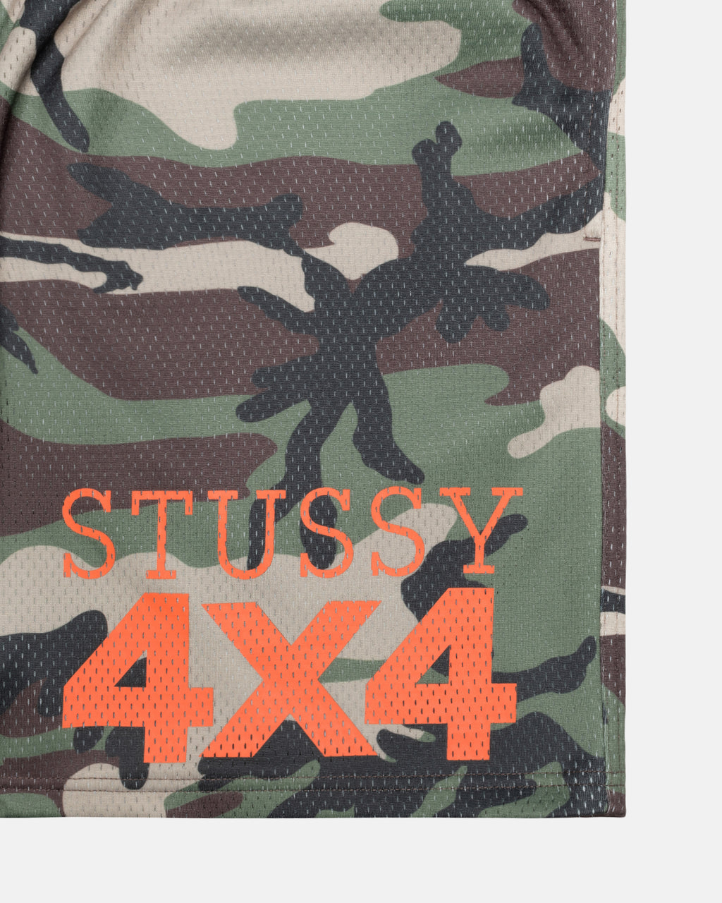 Stussy 4x4 Mesh Shorts Camo | 4608YZEKH