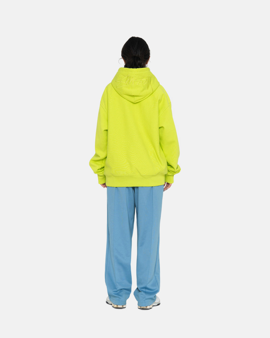 Stussy Back Applique Hættetrøje Keylime | 3571KPQBO