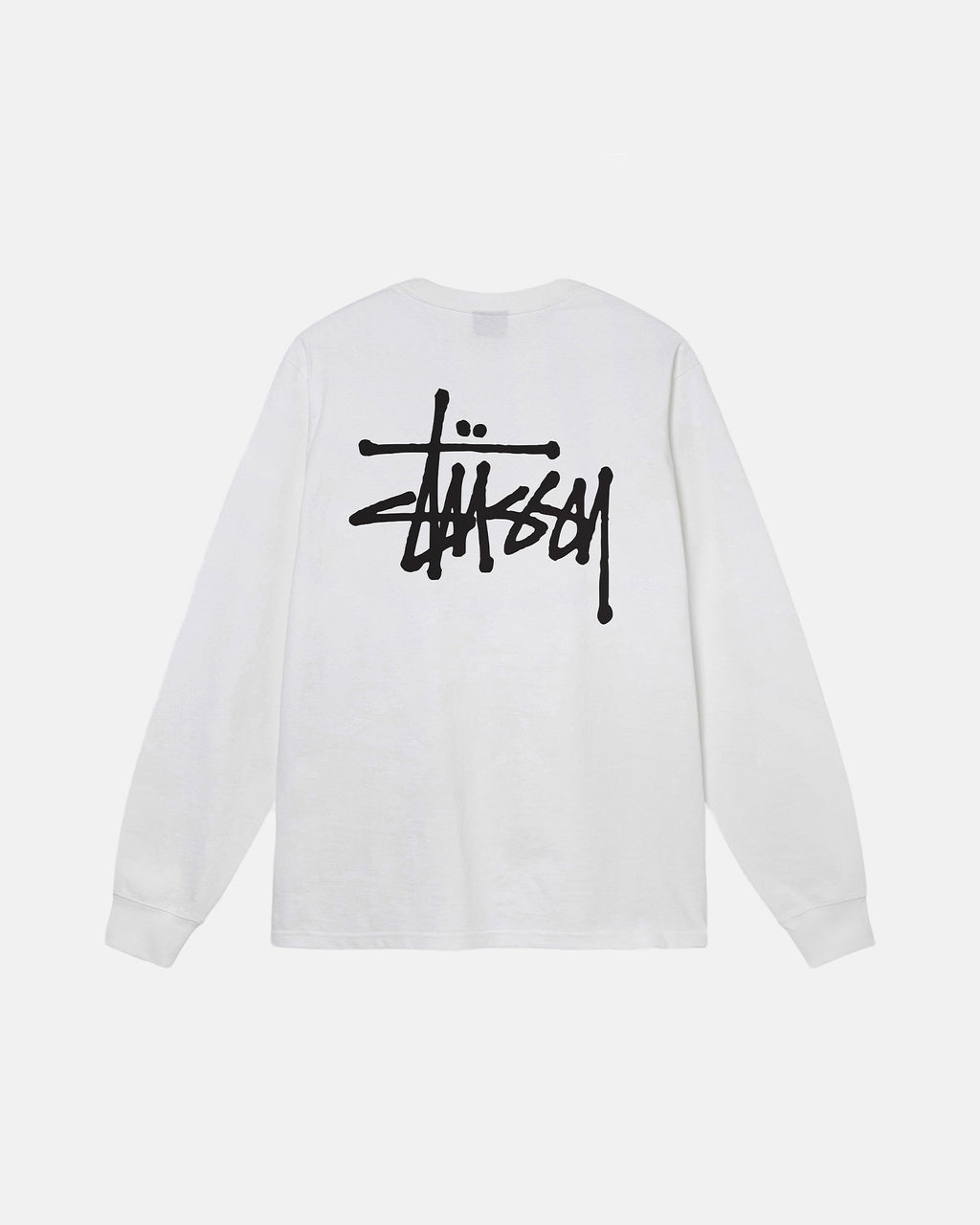 Stussy Basic Ls Løbe T-shirt Hvide | 7853CWTXU