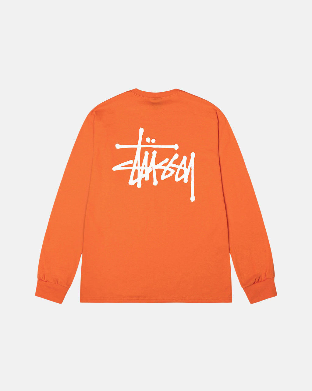 Stussy Basic Ls Løbe T-shirt Koral | 5346ACRYZ