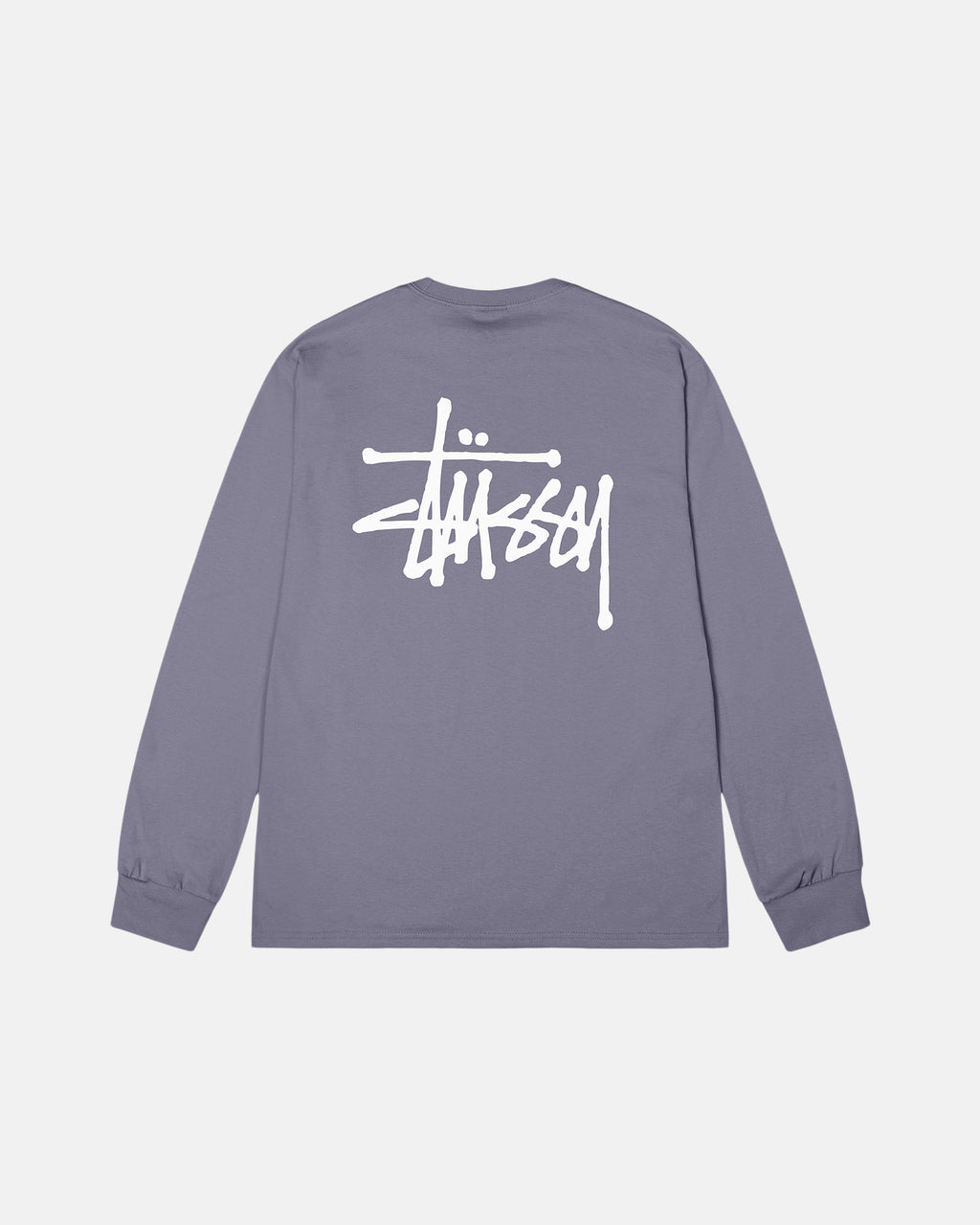 Stussy Basic Ls Løbe T-shirt Lilla | 7394PHIBJ