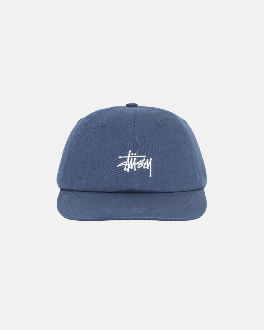 Stussy Basic Stock Low Pro Kasketter Mørkeblå | 6823FMUBO