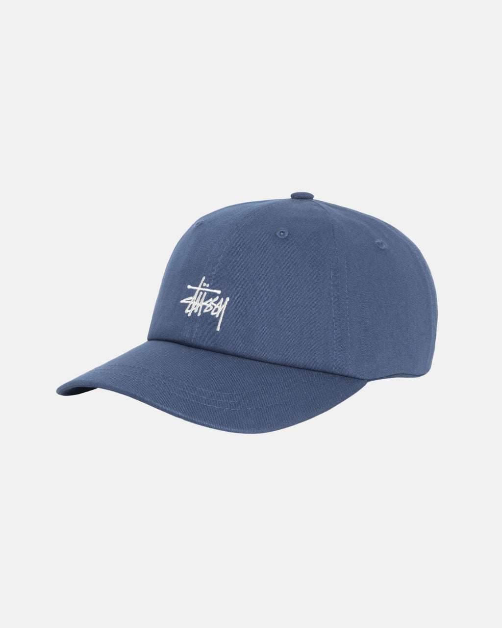 Stussy Basic Stock Low Pro Kasketter Mørkeblå | 6823FMUBO