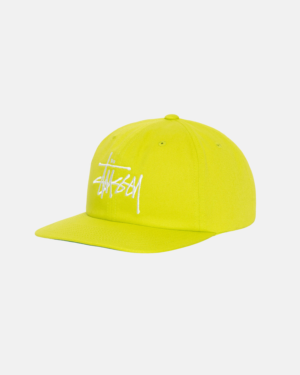 Stussy Basic Strapback Kasketter Lysegrøn | 3694GSYDO