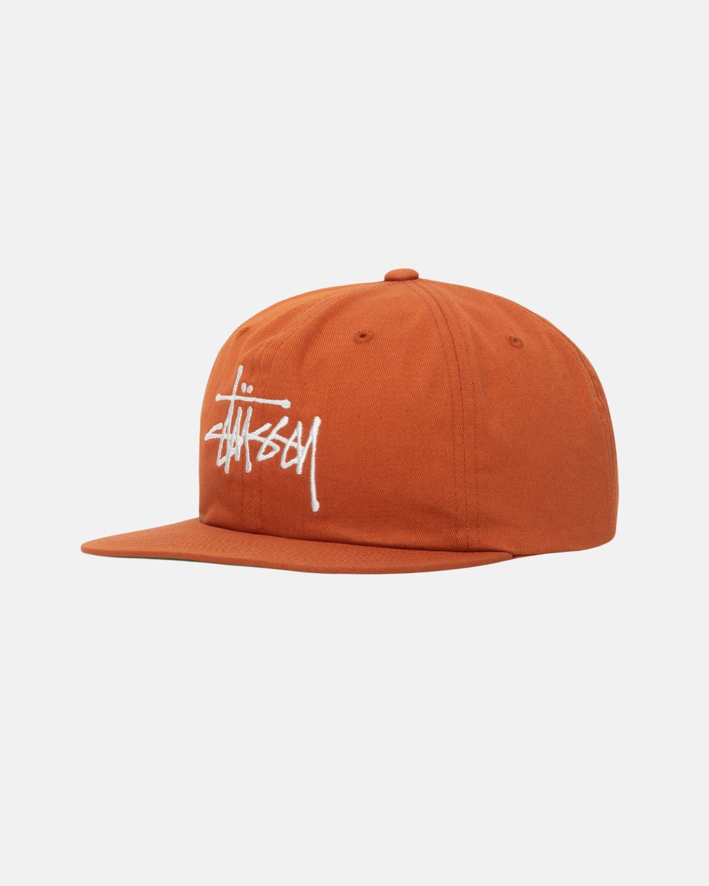 Stussy Basic Strapback Kasketter Mørkeorange | 8516HCVAZ