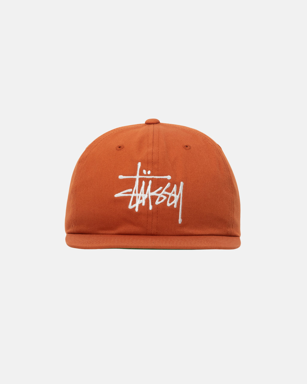 Stussy Basic Strapback Kasketter Mørkeorange | 8516HCVAZ