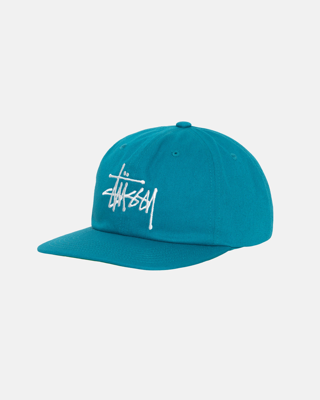 Stussy Basic Strapback Kasketter Turkis | 2917KVGFC