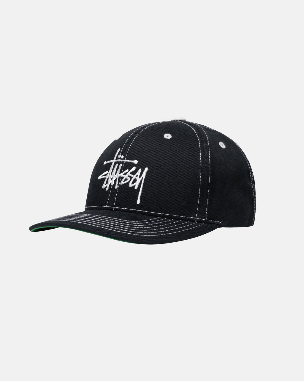 Stussy Basic Structured Low Pro Kasketter Sort | 3546EDOIV