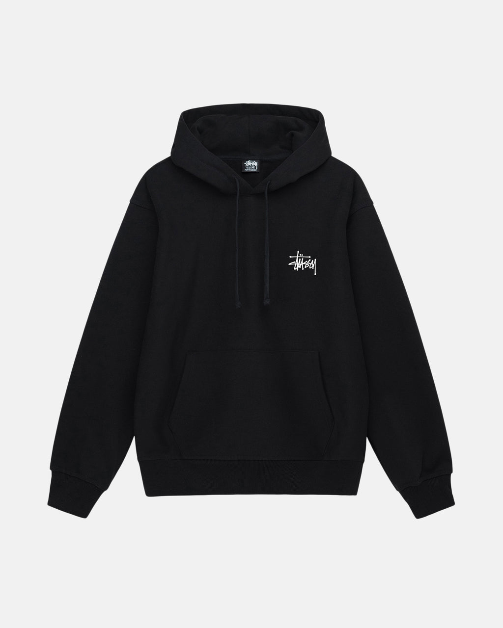 Stussy Basic Stüssy Hættetrøje Sort | 2759KRHSQ