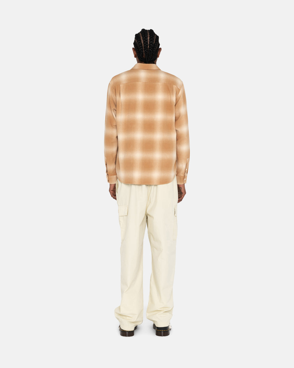 Stussy Bay Plaid Skjorte Brune | 9504NZBRE