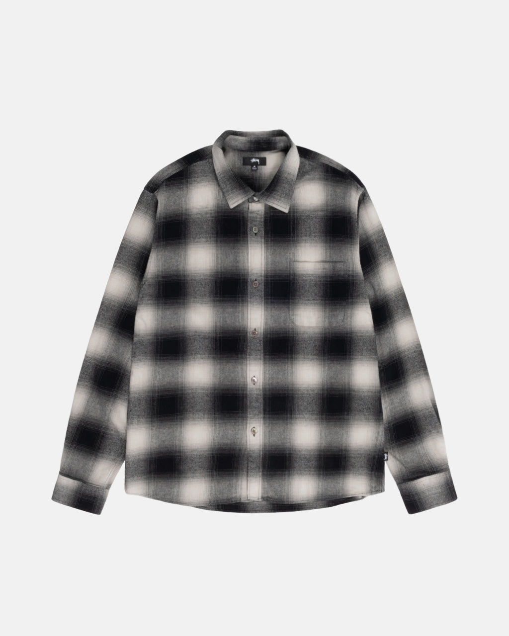 Stussy Bay Plaid Skjorte Grå | 8306LCFOS