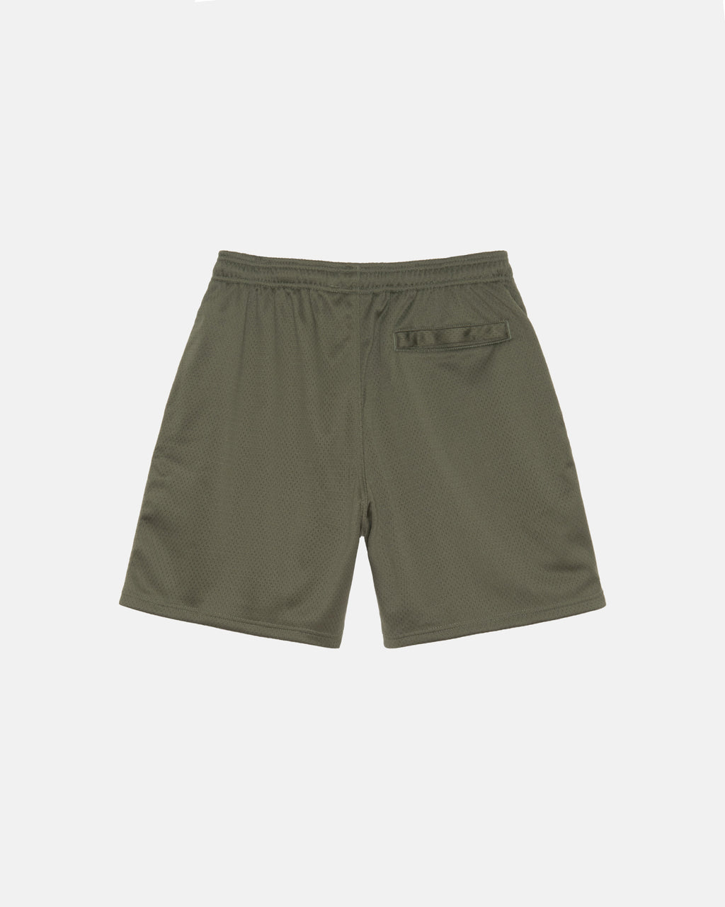 Stussy Big Basic Mesh Shorts Olivengrøn | 8467MWDFS