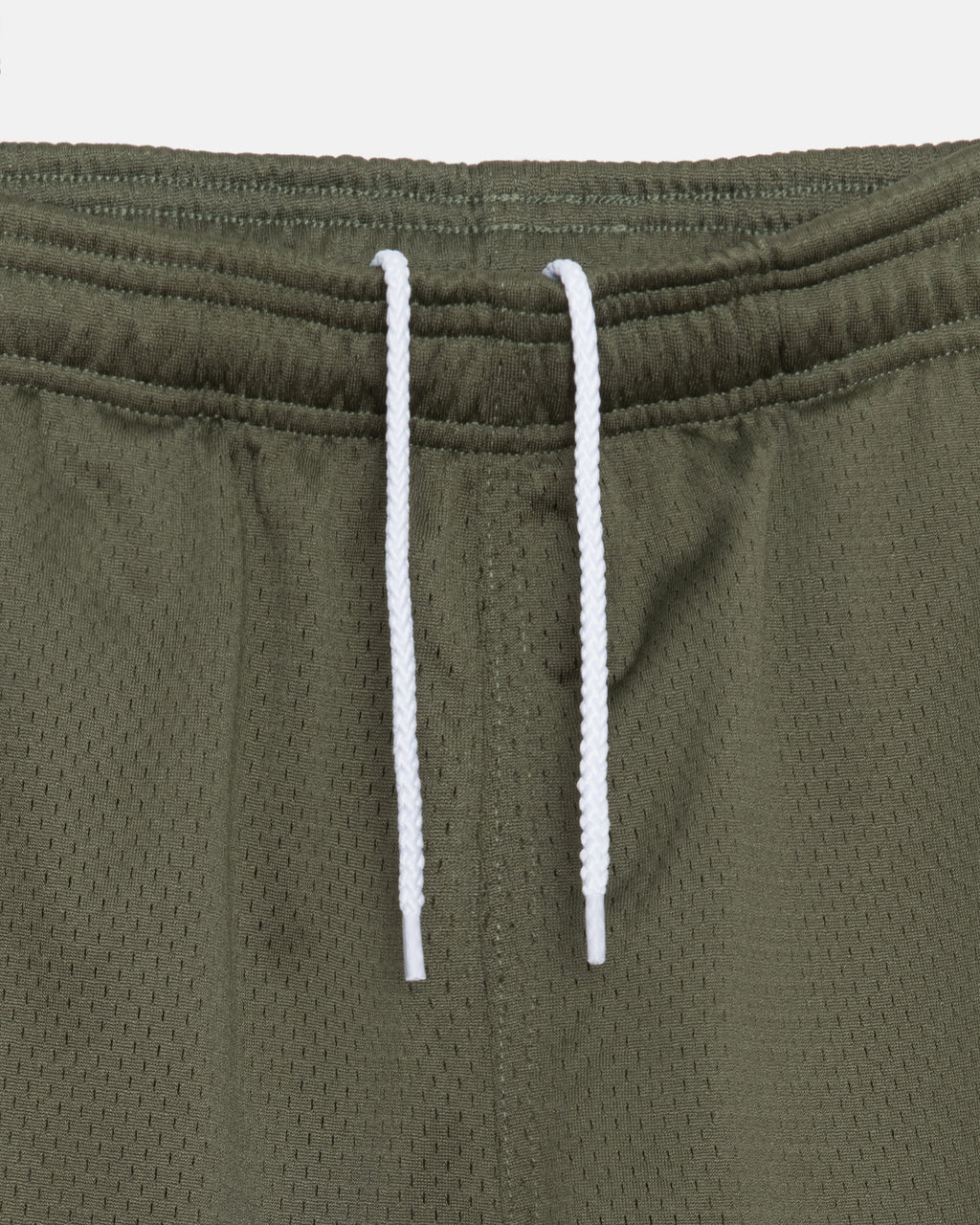 Stussy Big Basic Mesh Shorts Olivengrøn | 8467MWDFS