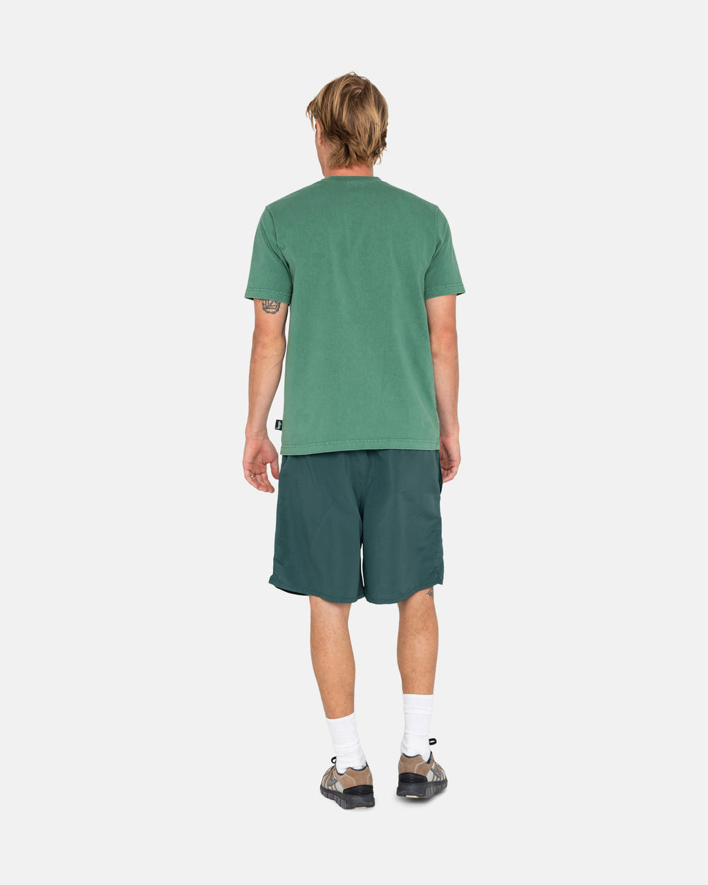 Stussy Big Basic Strand Shorts Atlantic | 7064UCNGL