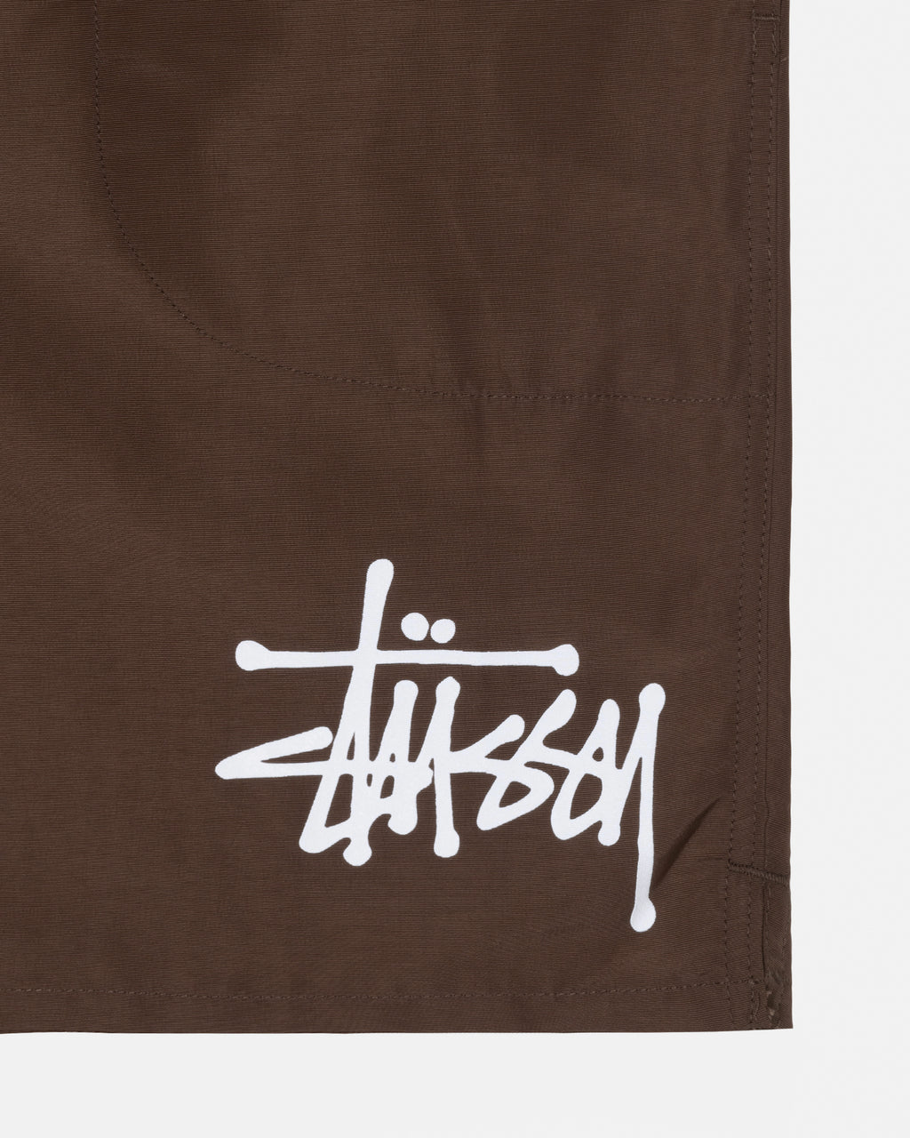 Stussy Big Basic Strand Shorts Kaffe | 3750UMXER