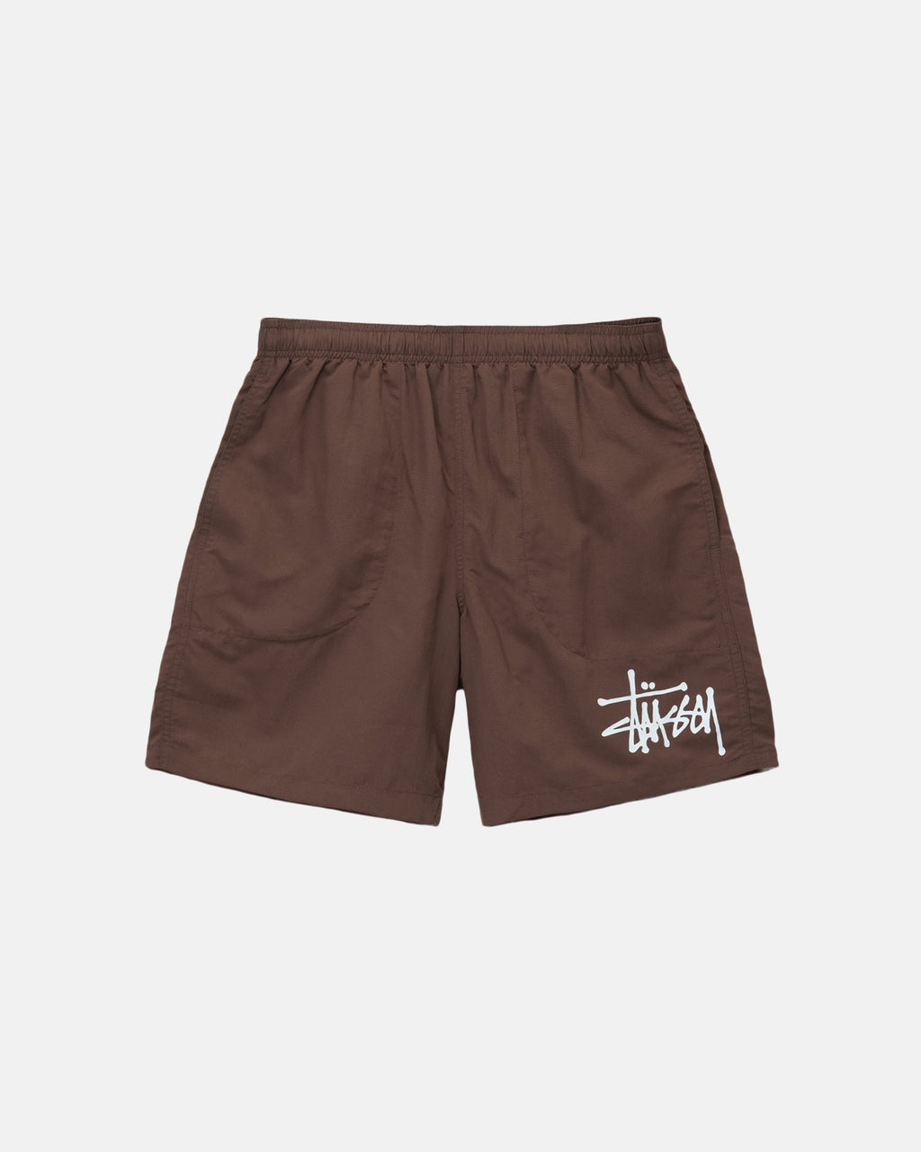 Stussy Big Basic Strand Shorts Kaffe | 3750UMXER