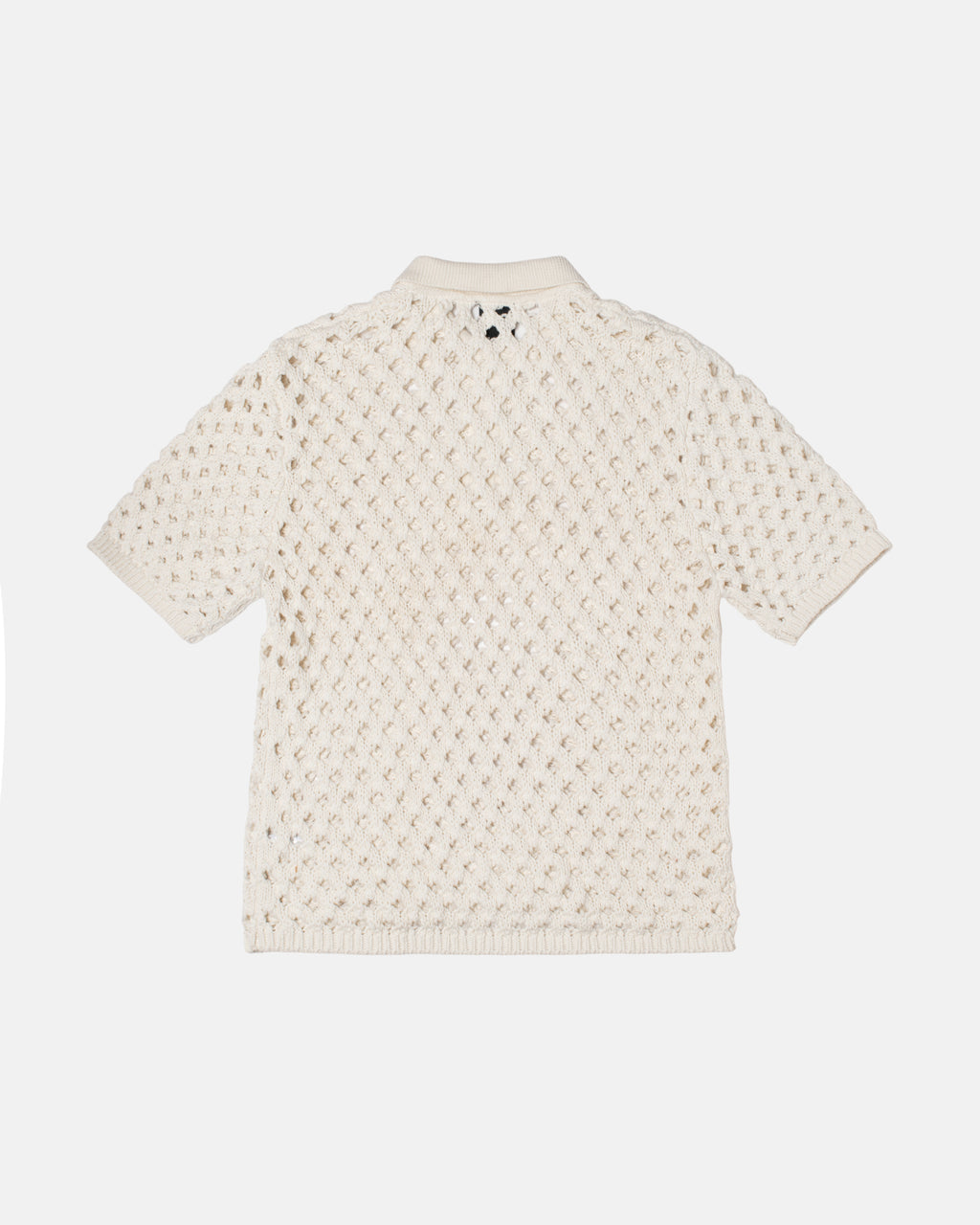 Stussy Big Mesh Polo Trøjer Hvide | 7035TXDZB