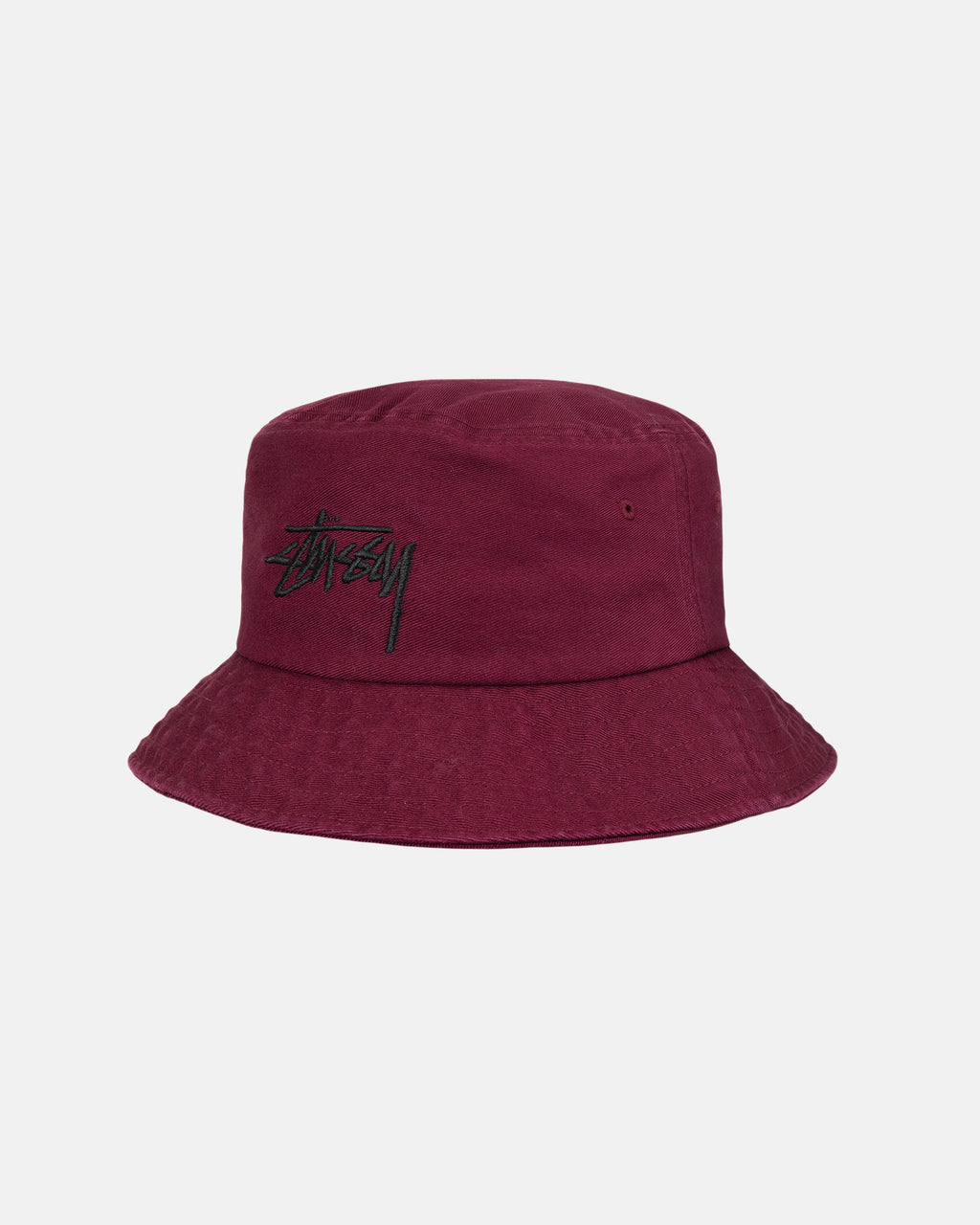 Stussy Big Stock Bucket Hat Bordeaux | 3457NSCBE