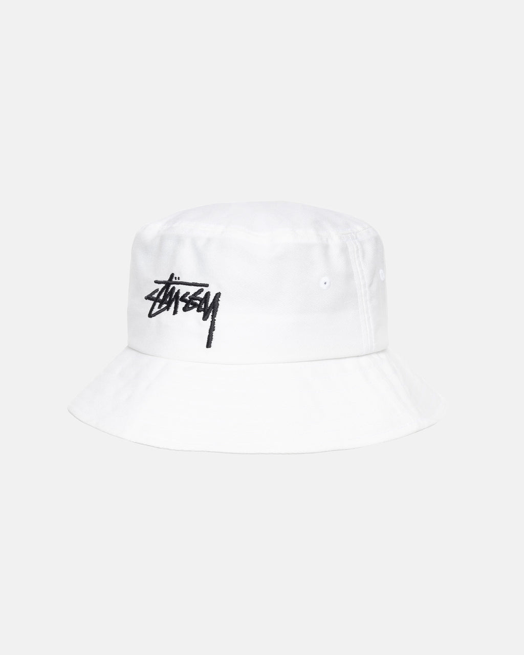 Stussy Big Stock Bucket Hat Hvide | 5249VRYIB