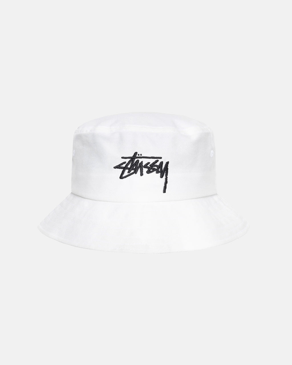 Stussy Big Stock Bucket Hat Hvide | 5249VRYIB