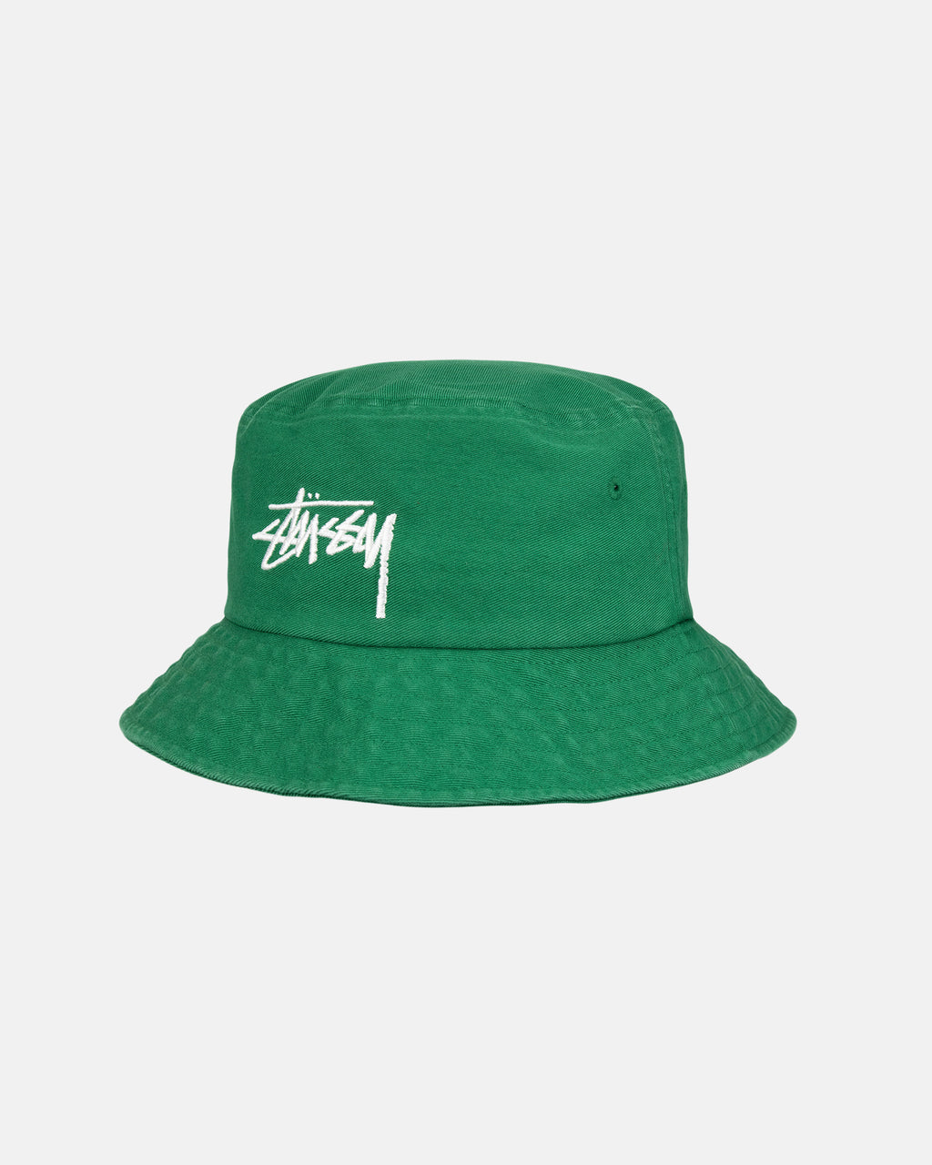 Stussy Big Stock Bucket Hat Mørkegrøn | 6037BSTXD