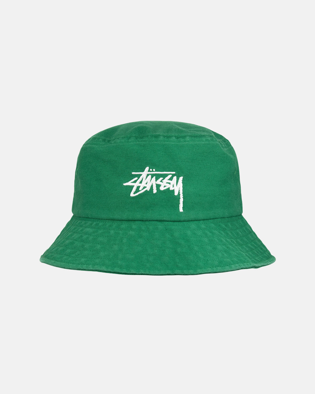 Stussy Big Stock Bucket Hat Mørkegrøn | 6037BSTXD