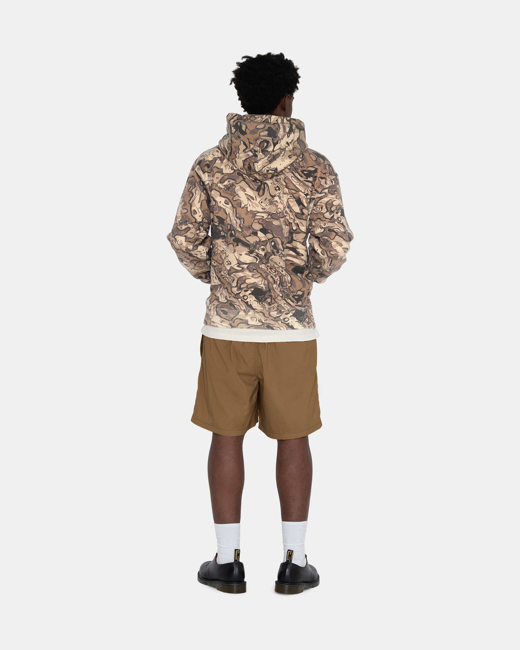 Stussy Big Stock Nylon Shorts Guld | 5738DOUTH