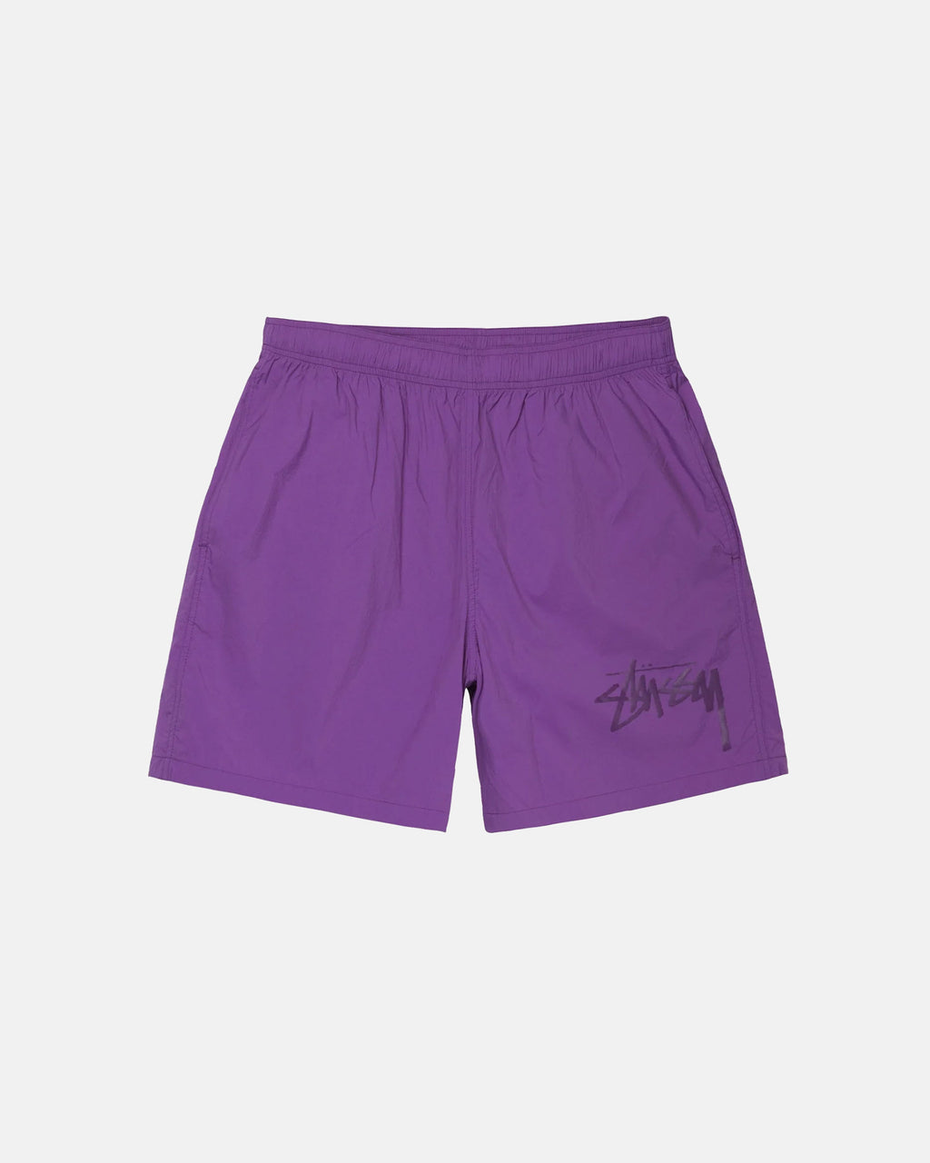 Stussy Big Stock Nylon Shorts Lilla | 1946HUOCQ