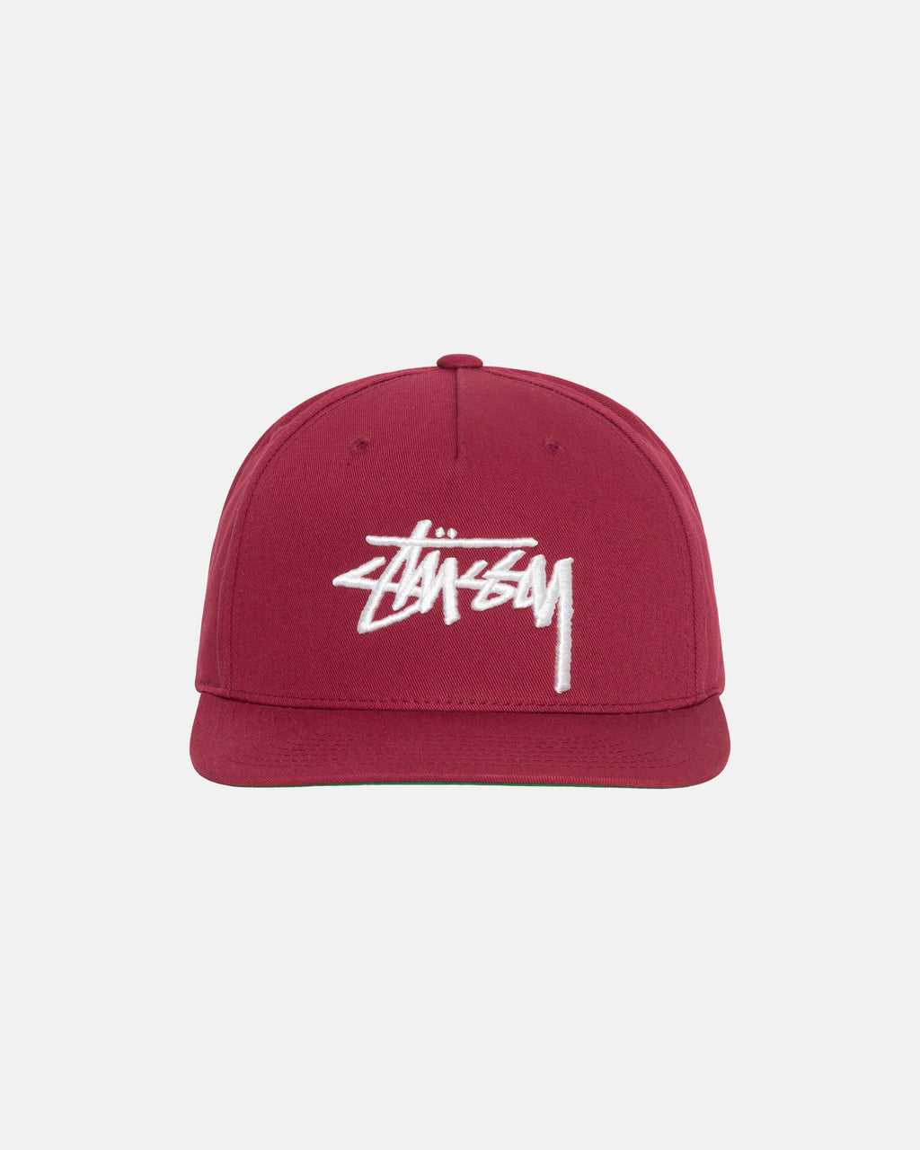 Stussy Big Stock Point Crown Kasketter Berry | 5918EQKPR