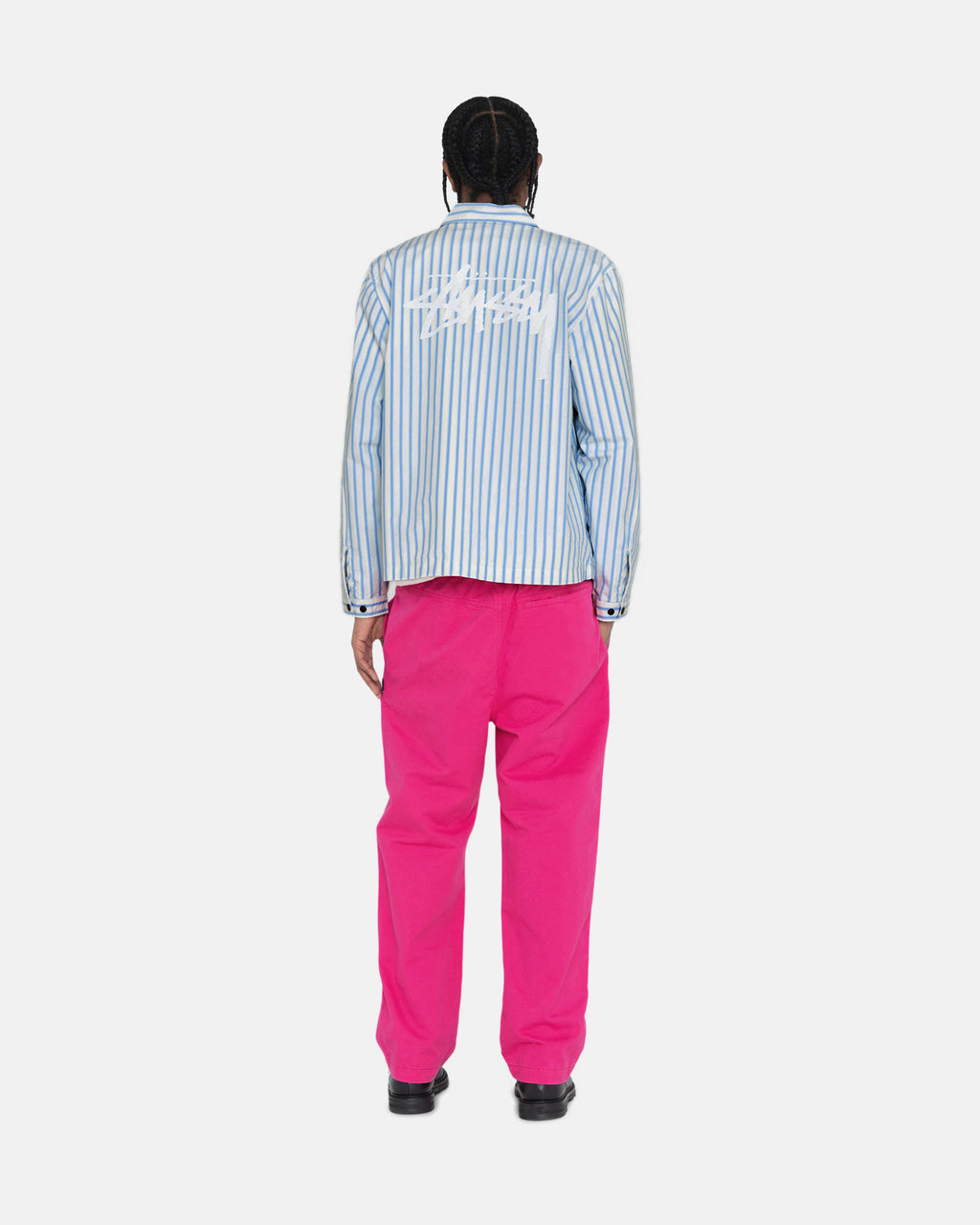 Stussy Brushed Beach Bukser Lyserød | 8294OUJHE