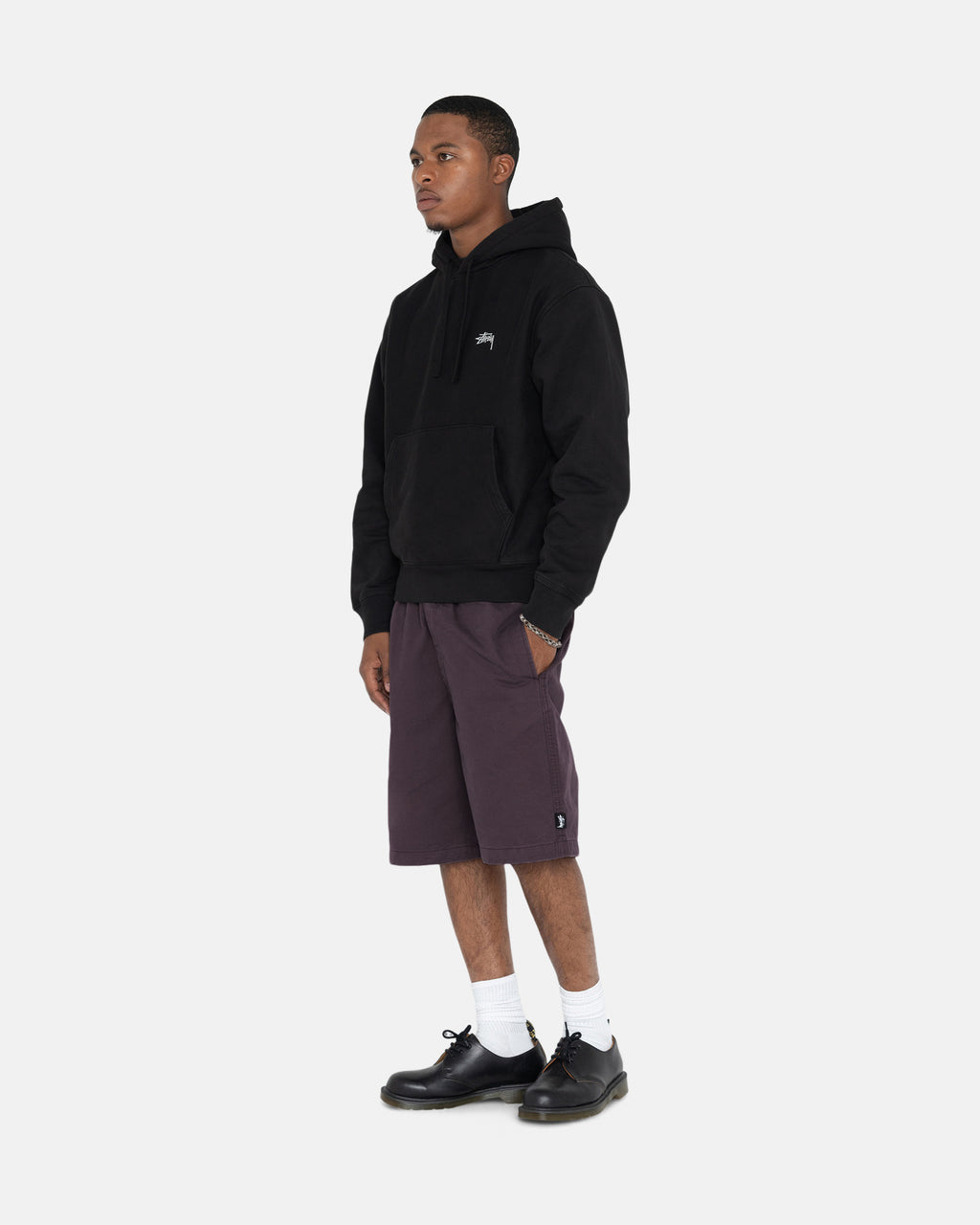 Stussy Brushed Beach Shorts Bordeaux | 7934AOZIK