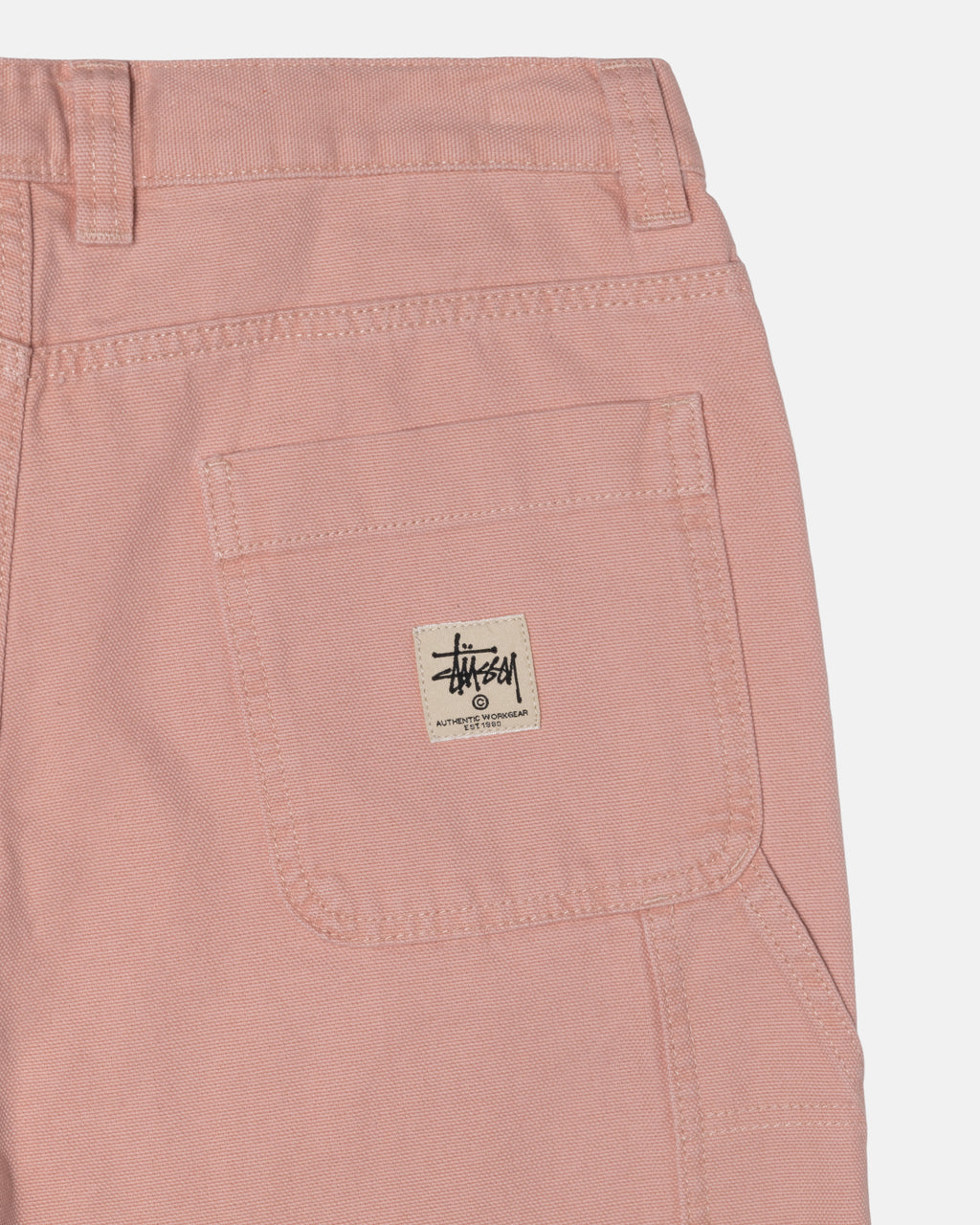 Stussy Canvas Arbejds Bukser Salmon | 7148URDEL