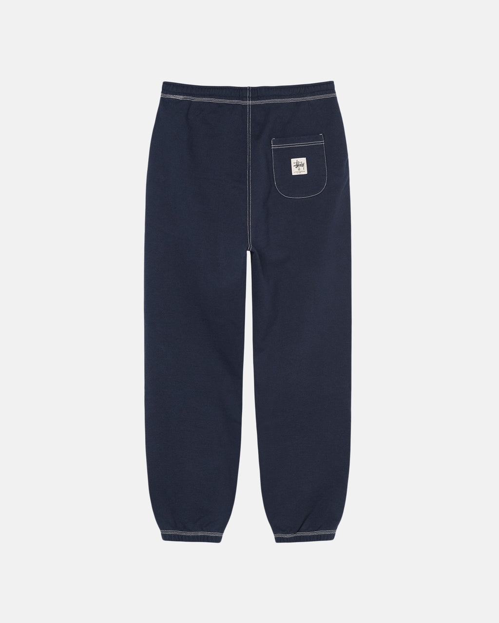 Stussy Contrast Stitch Label Bukser Mørkeblå | 5692LHPYF