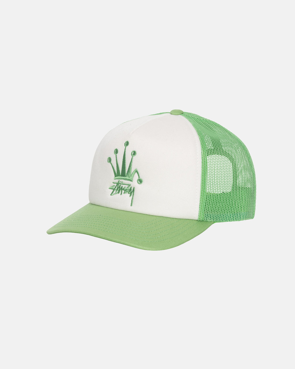 Stussy Crown Stock Trucker Kasketter Mintgrønne | 9025IFZVQ