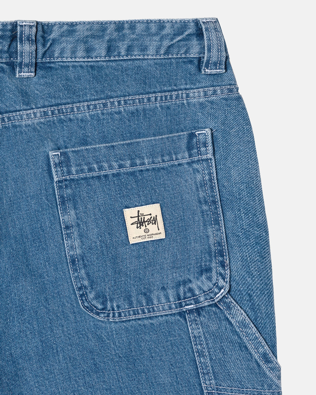 Stussy Denim Arbejds Bukser Blå | 5879LFHXE