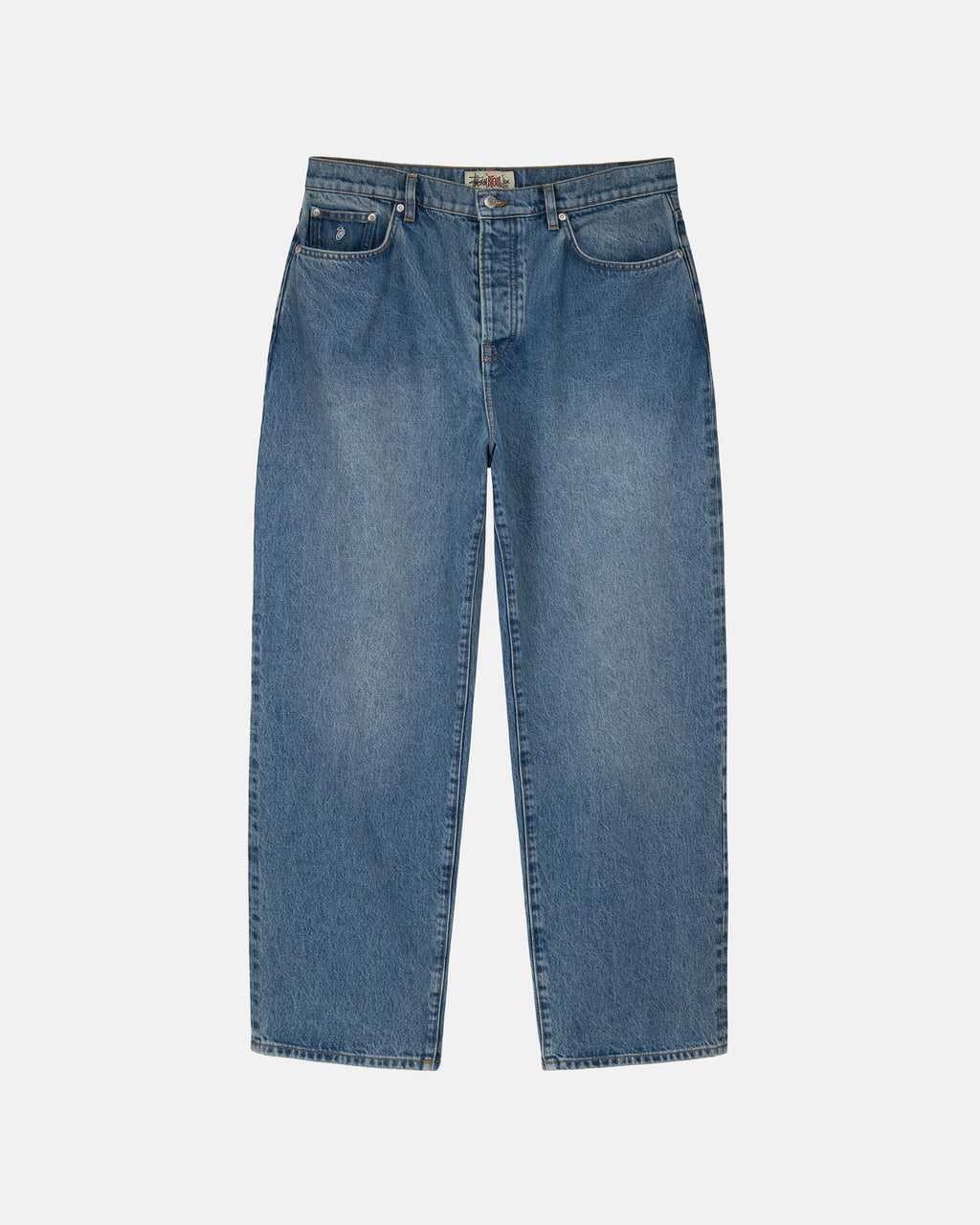 Stussy Denim Big Ol' Jeans Blå | 2307TNPAO