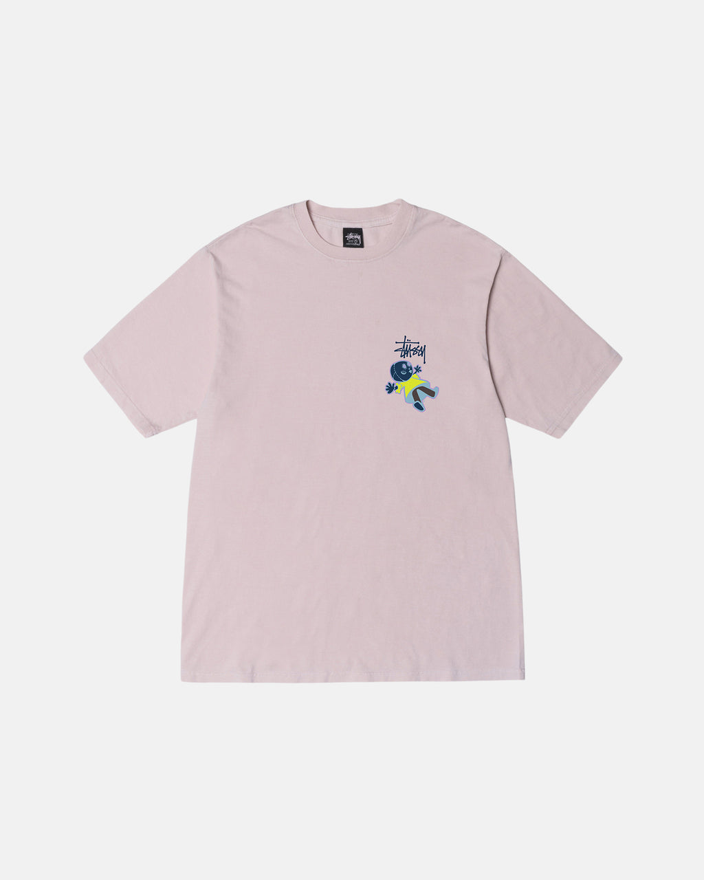 Stussy Dollie Pigment Dyed Løbe T-shirt Lyserød | 5703SLXMF