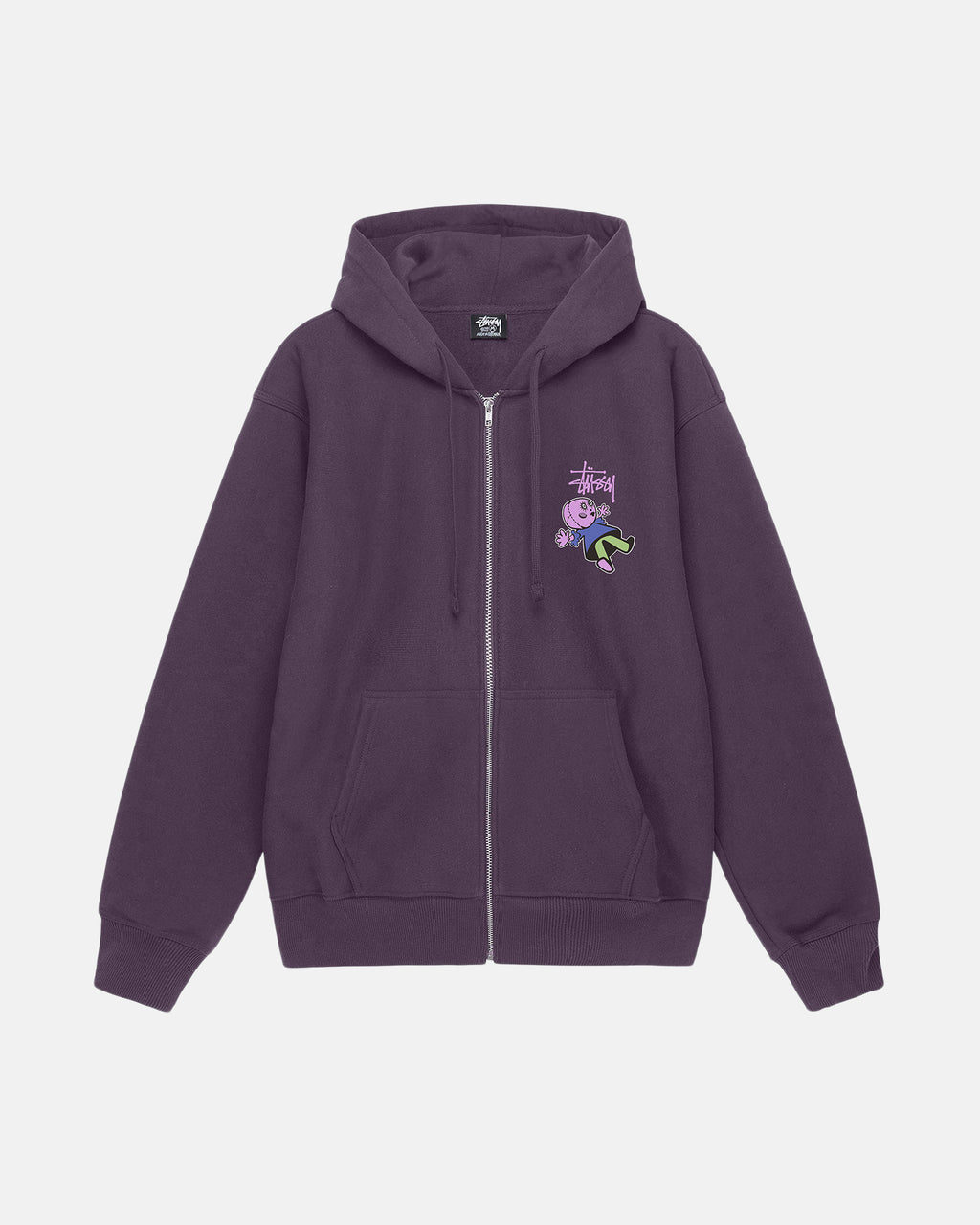 Stussy Dollie Zip Hættetrøje Lilla | 5794DKAON