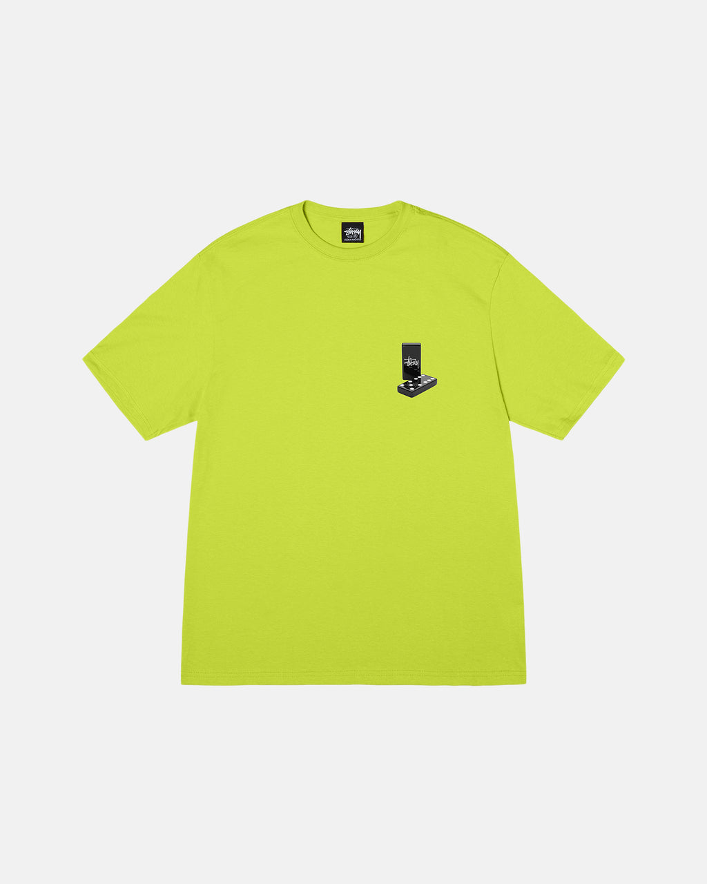 Stussy Dominoes Løbe T-shirt Keylime | 6120OJFGP