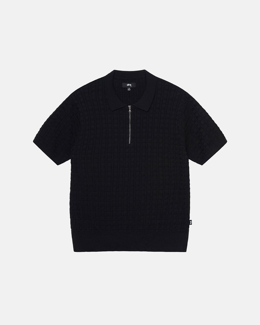 Stussy Half Zip Polo Trøjer Sort | 0248CTFAX