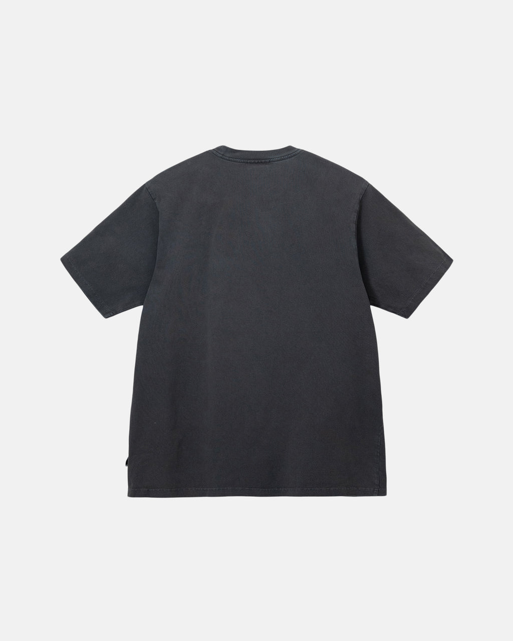 Stussy Heavyweight Pigment Dyed Crew Løbe T-shirt Sort | 7326KHZGW