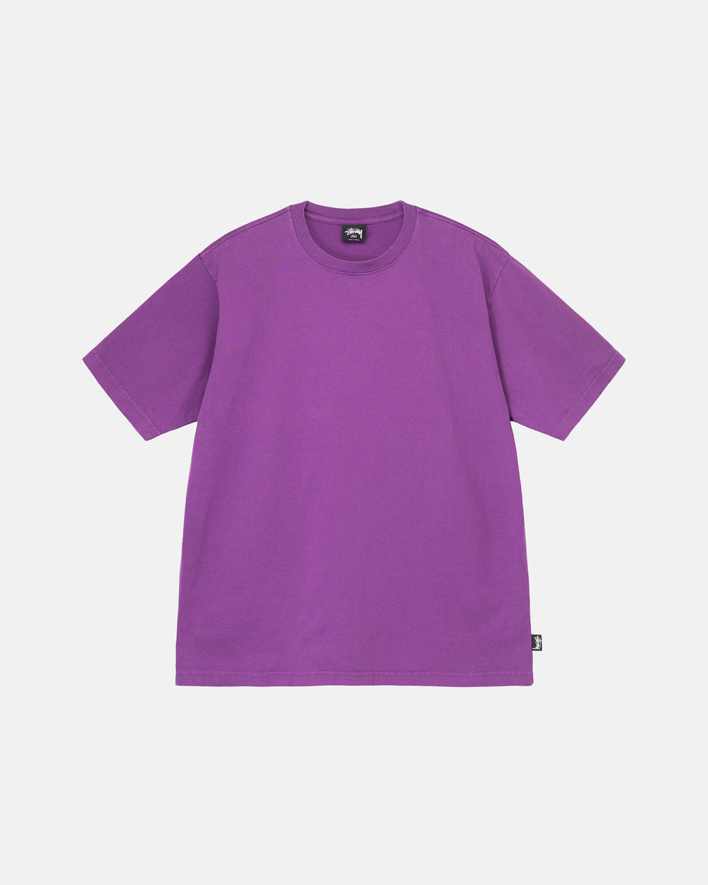 Stussy Heavyweight Pigment Dyed Crew Løbe T-shirt Lilla | 7926PHQVR