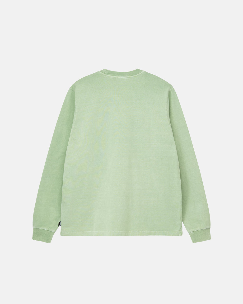 Stussy Heavyweight Pigment Dyed Ls Crew Løbe T-shirt Grøn | 2496MRSOZ