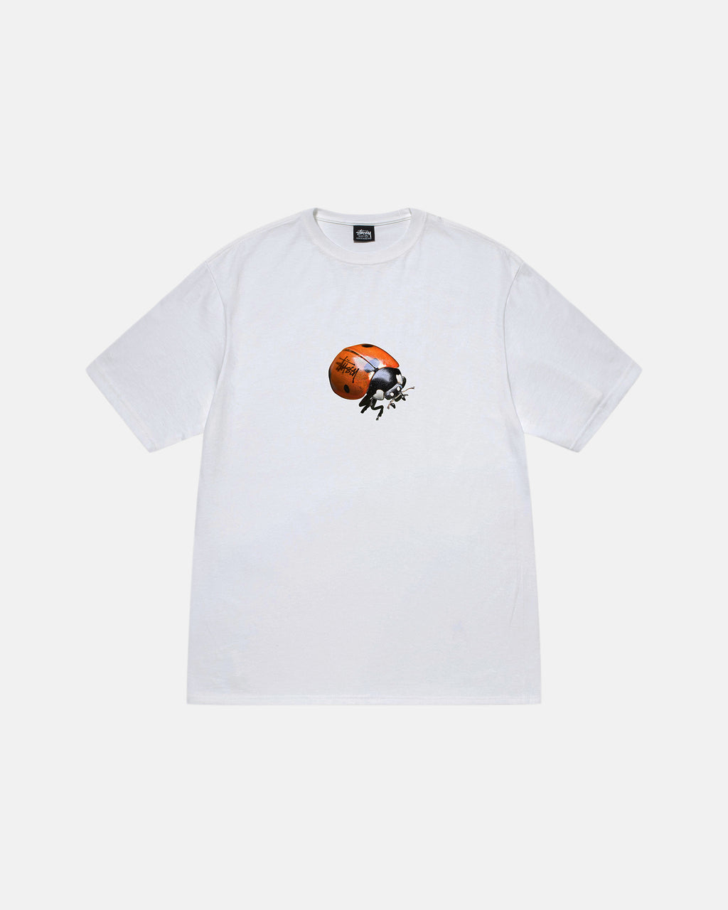 Stussy Ladybug Løbe T-shirt Hvide | 0923CDJMI