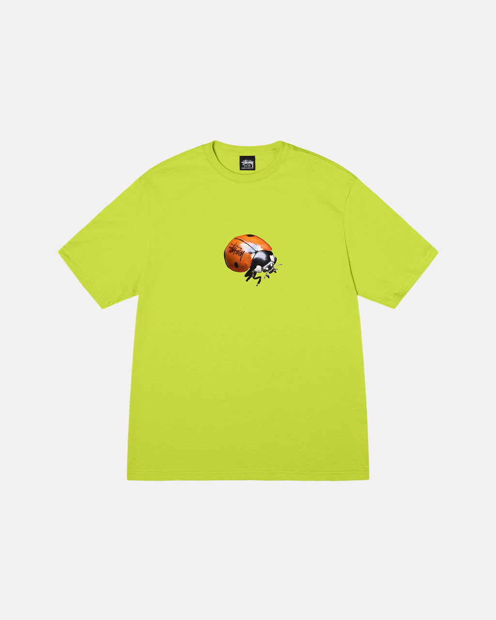 Stussy Ladybug Løbe T-shirt Keylime | 8367QYCSI