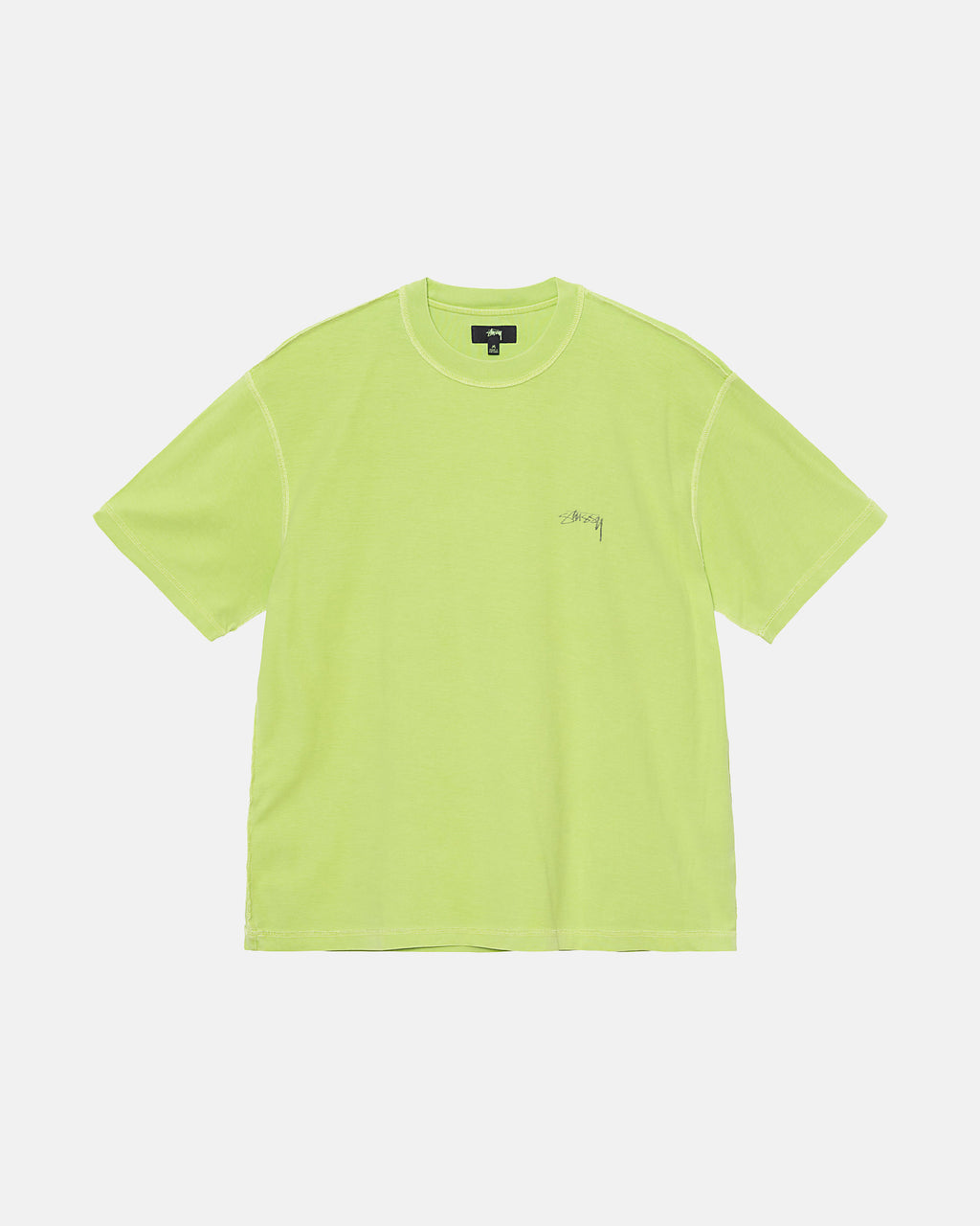 Stussy Lazy Løbe T-shirt Lysegrøn | 2854DXOZG