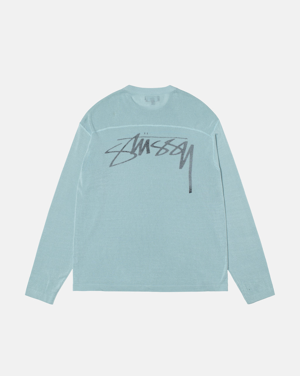 Stussy Lette Football Crew Skjorte Lyseblå | 5971PJFBW