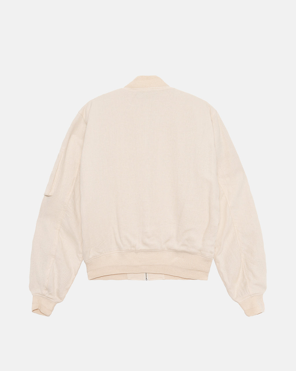 Stussy Linen Beach Bomber Jakke Beige | 9684BUSXV