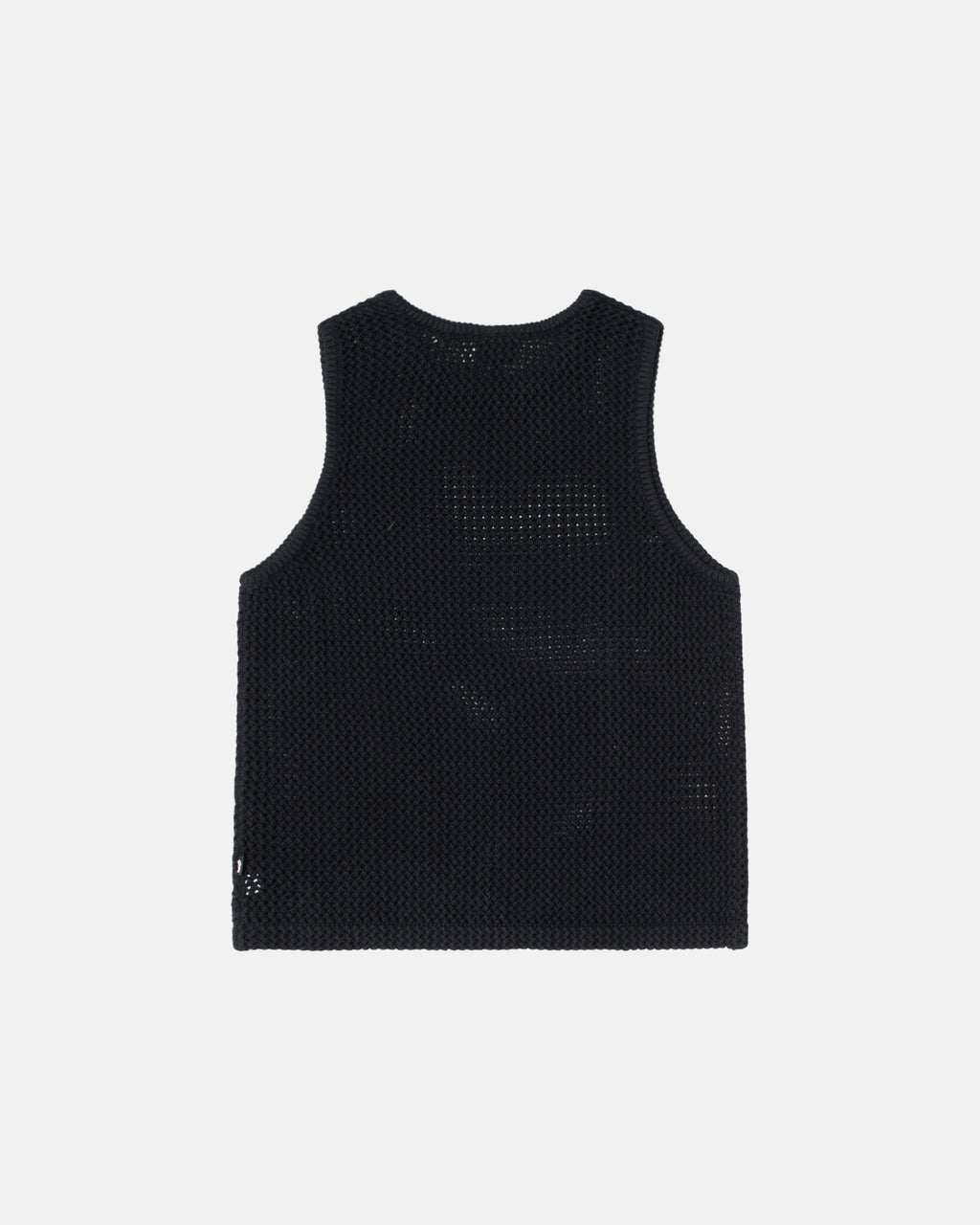 Stussy O'dyed Heavyweight Mesh Tank Top Sort | 3046PFLIV