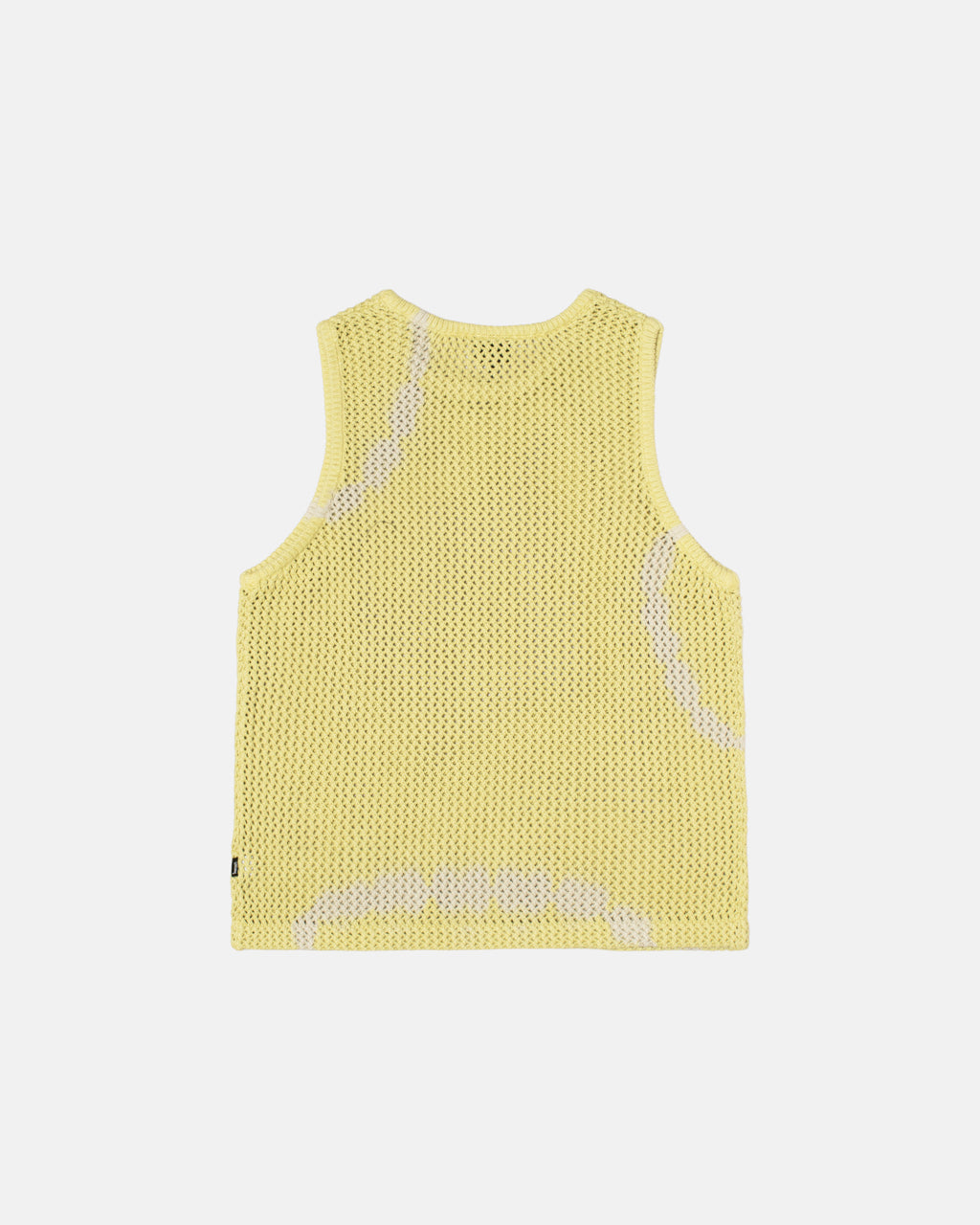 Stussy O'dyed Heavyweight Mesh Tank Top Gul | 7941JFDAG